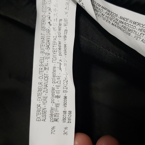 NWT Zara blazer, Color Navy Blue, Size L - Picture 13 of 17